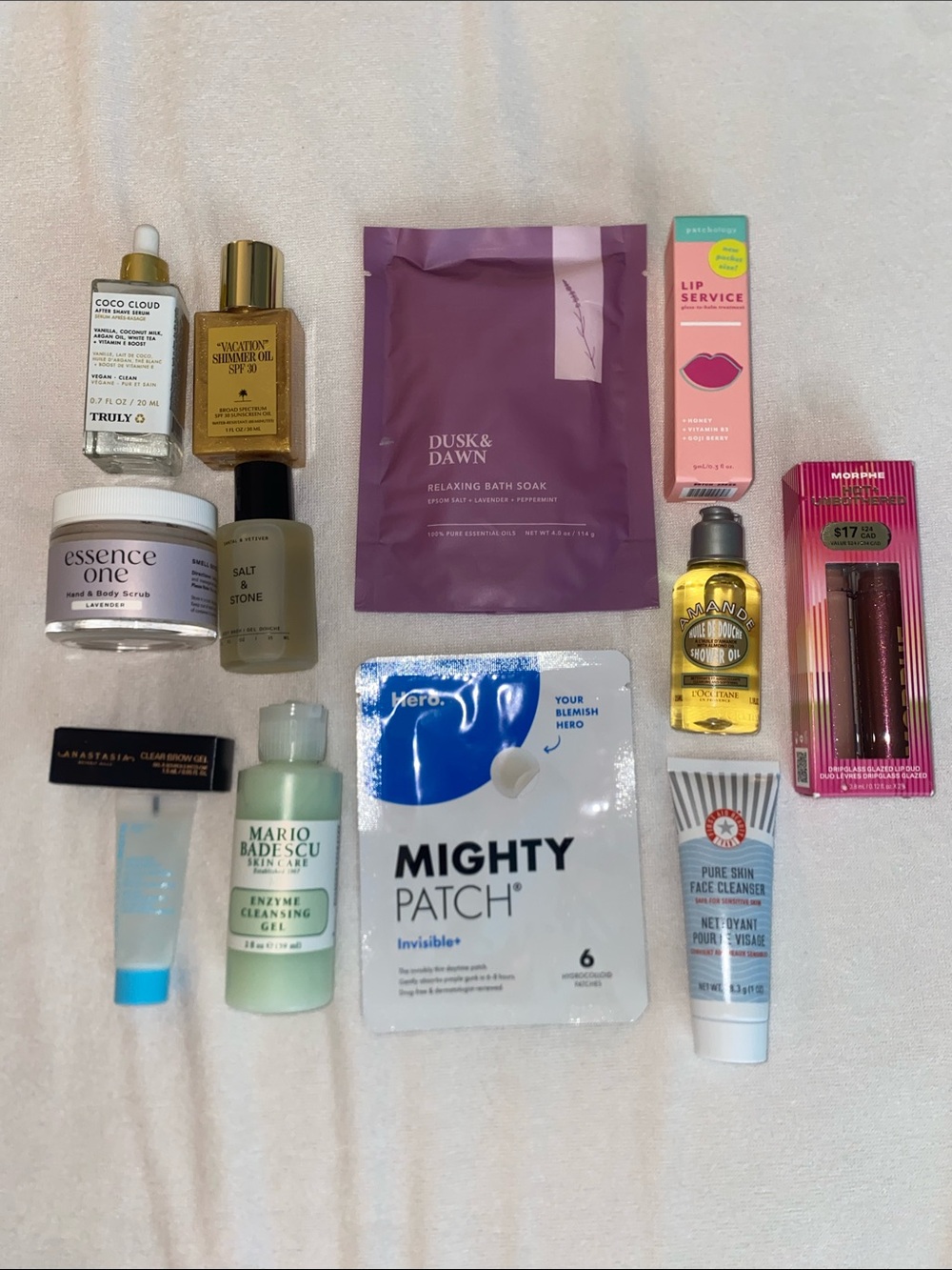 Ipsy/Fab Fit Fun Samples: Anastasia, Mario Badescu, Santal, Coco Cloud, Morphe